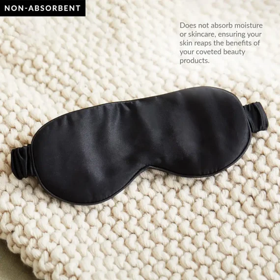 PMD Silversilk Sleep Mask Black