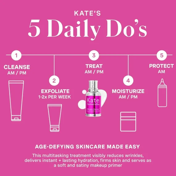 KATE SOMERVILLE Wrinkle Warrior 2-in-1 Plumping Moisturizer + Serum - 50 ml