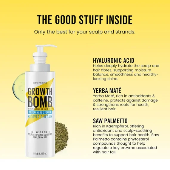 Growth Bomb Hair Growth Serum 185ml