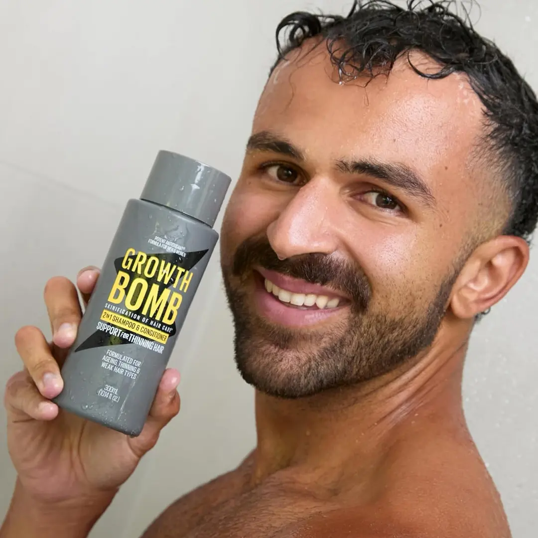 Growth Bomb High Strength 2-1 Shampoo & Conditioner 300ml
