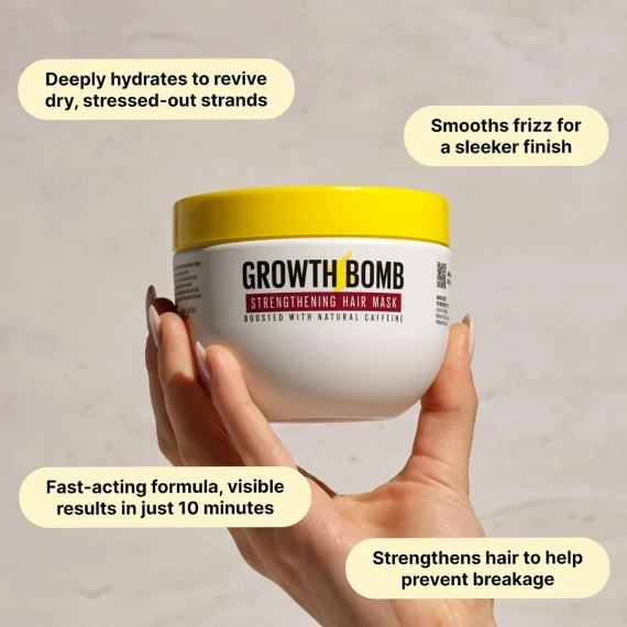 Growth Bomb Strengthening Hair Mask 235ml