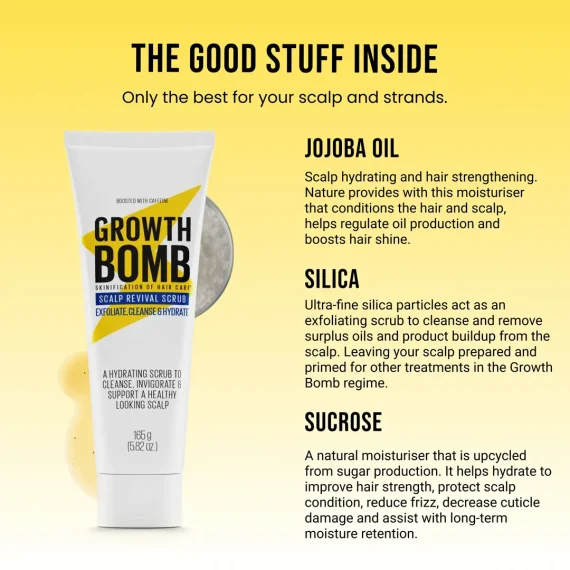 Growth Bomb Scalp Revival Scrub 165g