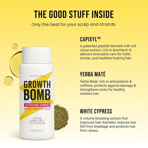Growth Bomb Hair Growth Shampoo 300ml