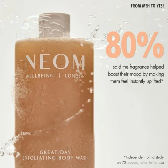 NEOM Great Day Exfoliating Body Wash 500ml