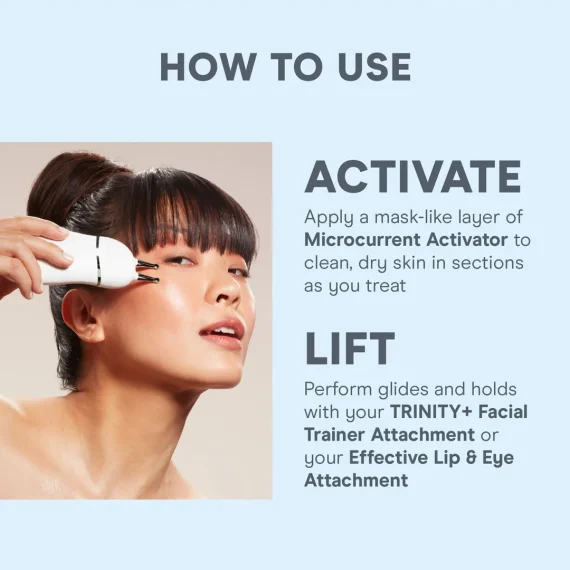 NuFACE Trinity+ Lip & Eye Enhancer Attachment
